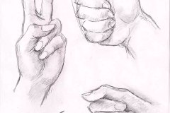 Как рисовать женские руки