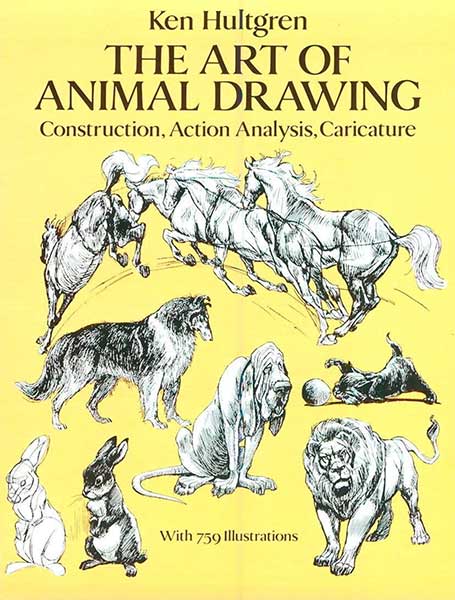 Книги для художников. The Art of animal drawing